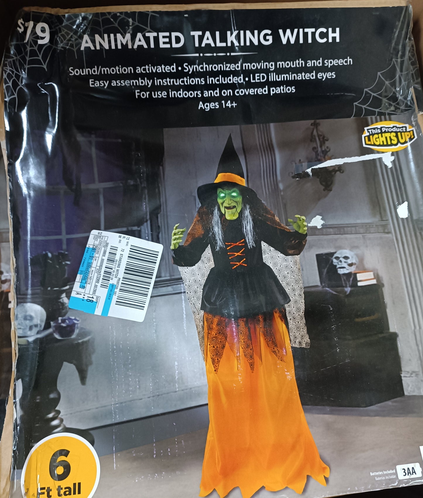 Animated Talking Witch