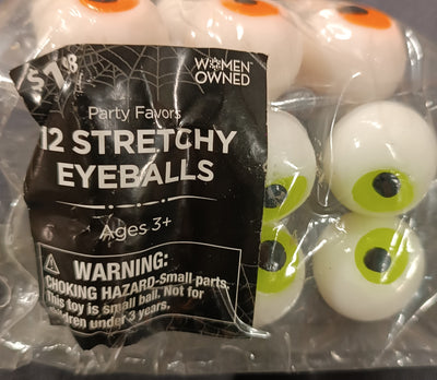 12 Stretchy EyeBalls