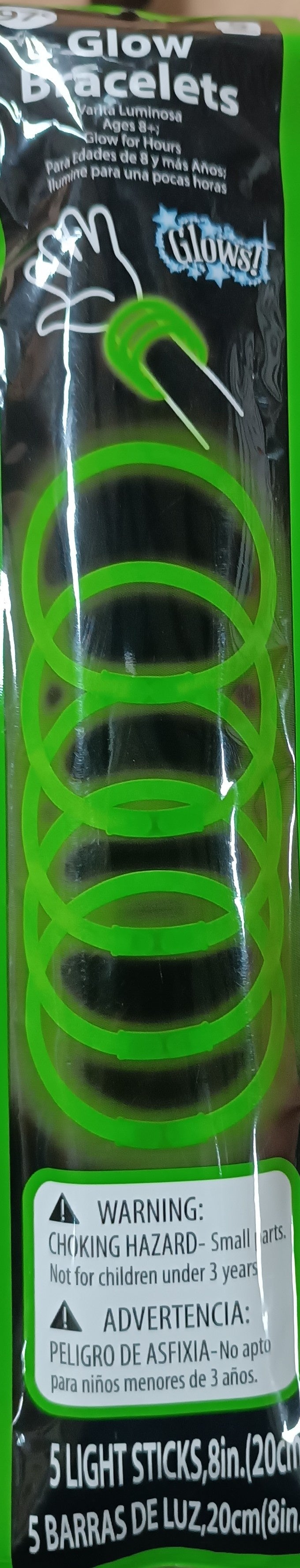 Glow Bracelets 5 Light Sticks