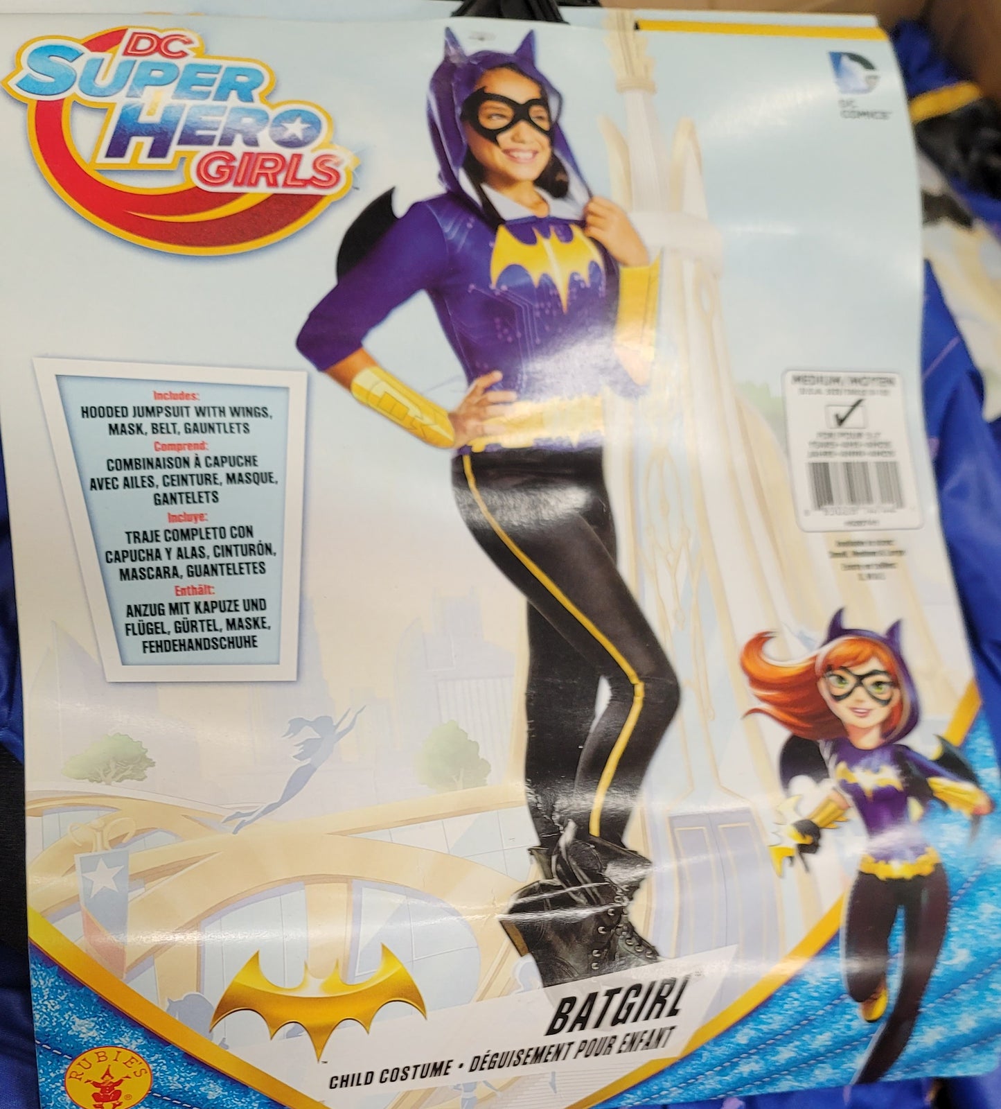 DC Super Hero Girls Batgirl Costume – Medium (8–10)