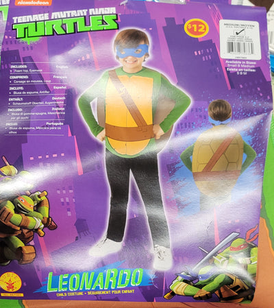 Teenage Mutant Ninja Turtles Leonardo Child Costume 8-10