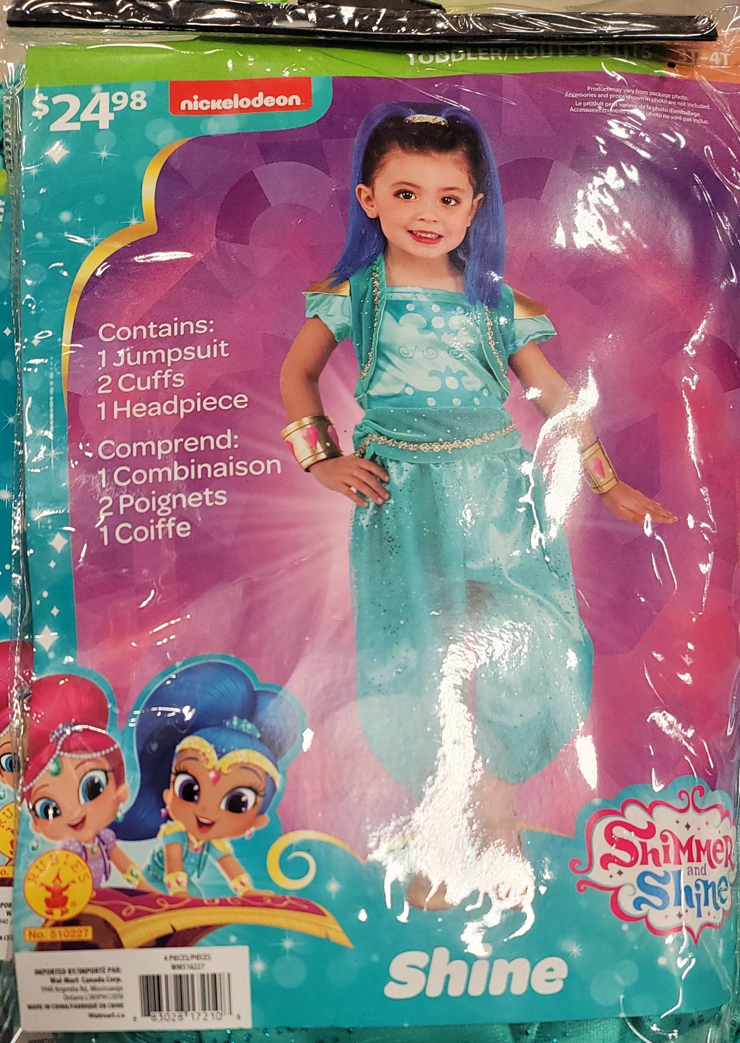 Shimmer and shine toddler 3t-4t