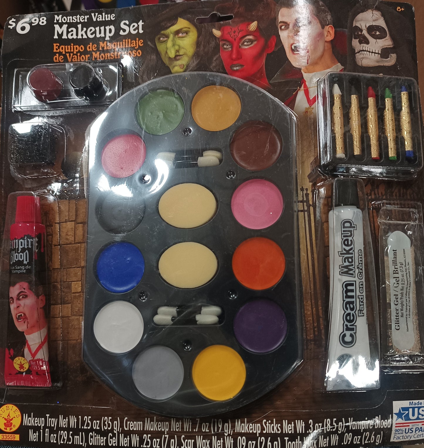 Monster Value Makeup Set