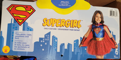 Supergirl Child Costume small 4-6 years