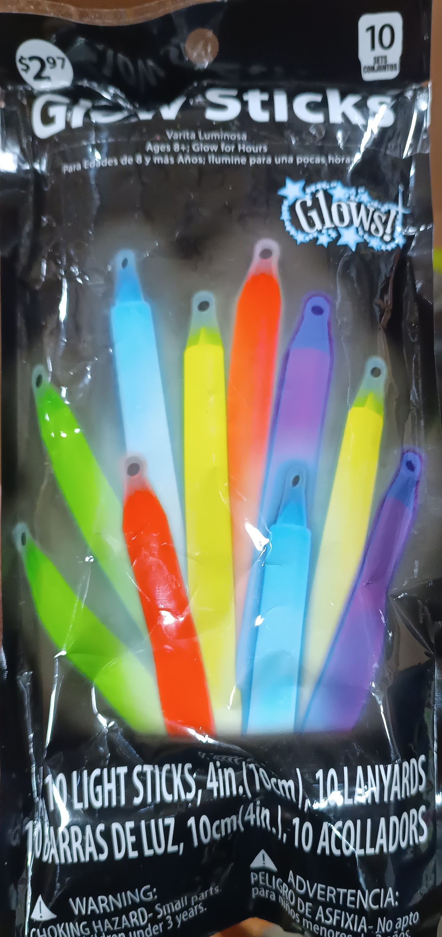 Glow Sticks – 10 Lights