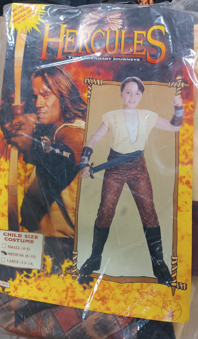 Hercules Child Costume Size M 8-10