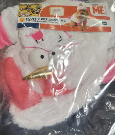 Fluffy Unicorn Pet Costume – Medium