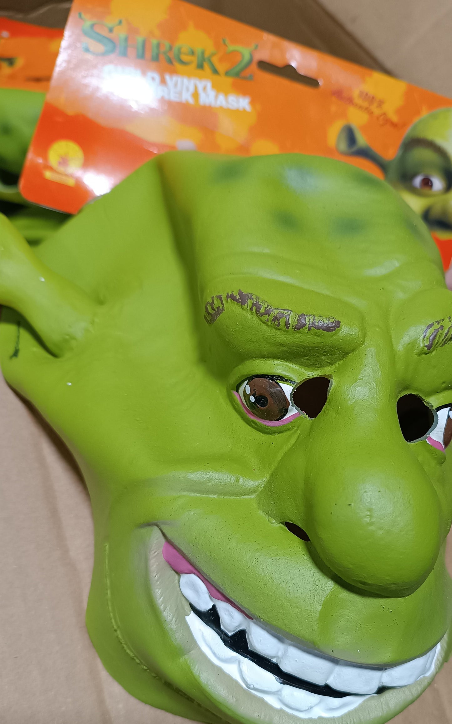 Shrek 2 Child Vinyl Shrek Mask