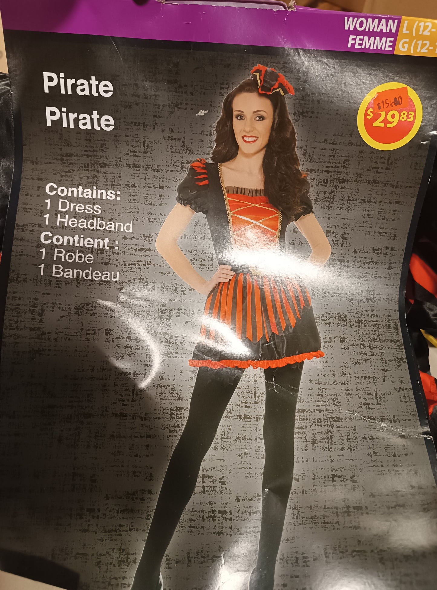Pirate woman L 12-14