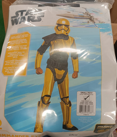 Commander Pyre Child Costume Small 3-4