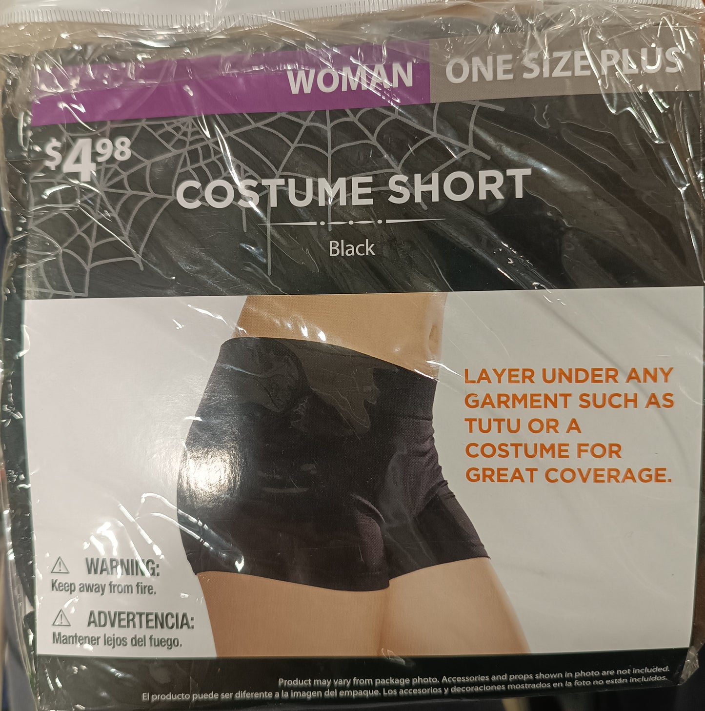 Costume Short Black Woman