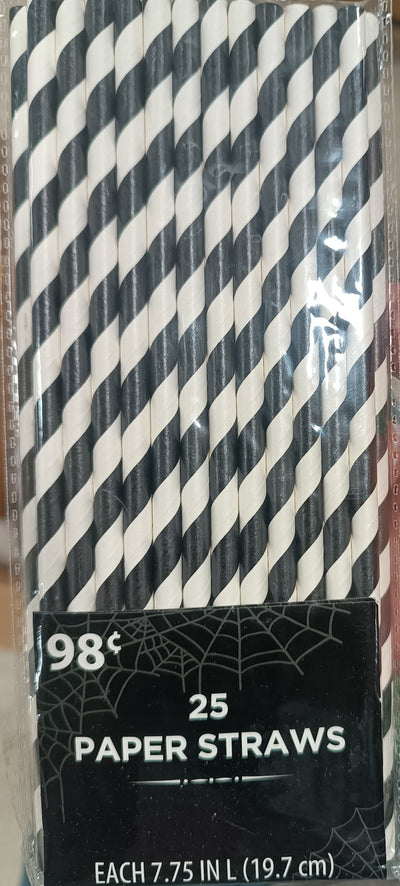 25 Paper Straws