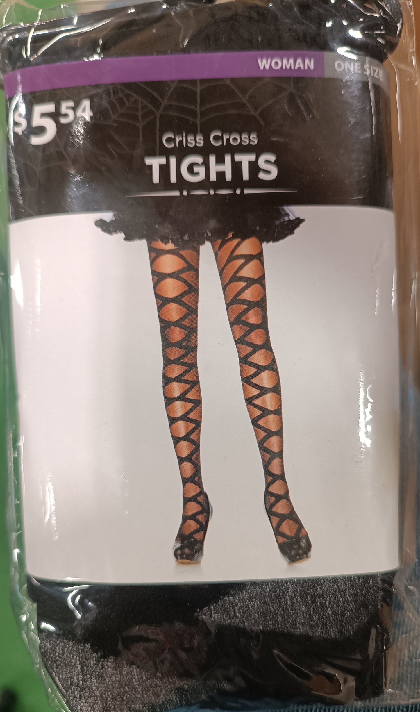 Criss Cross Tights Woman