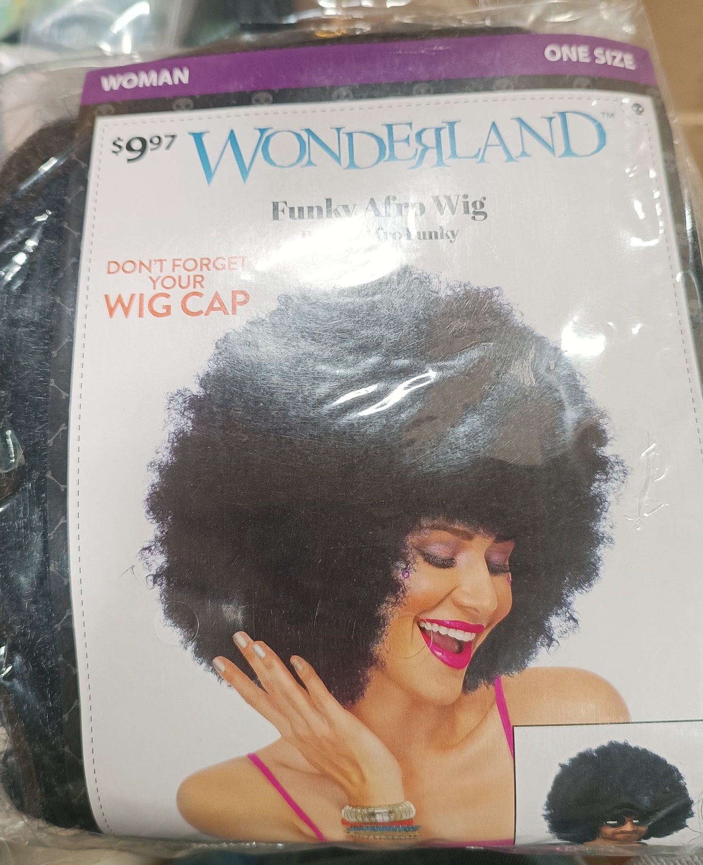 Funky Afro Wig Woman