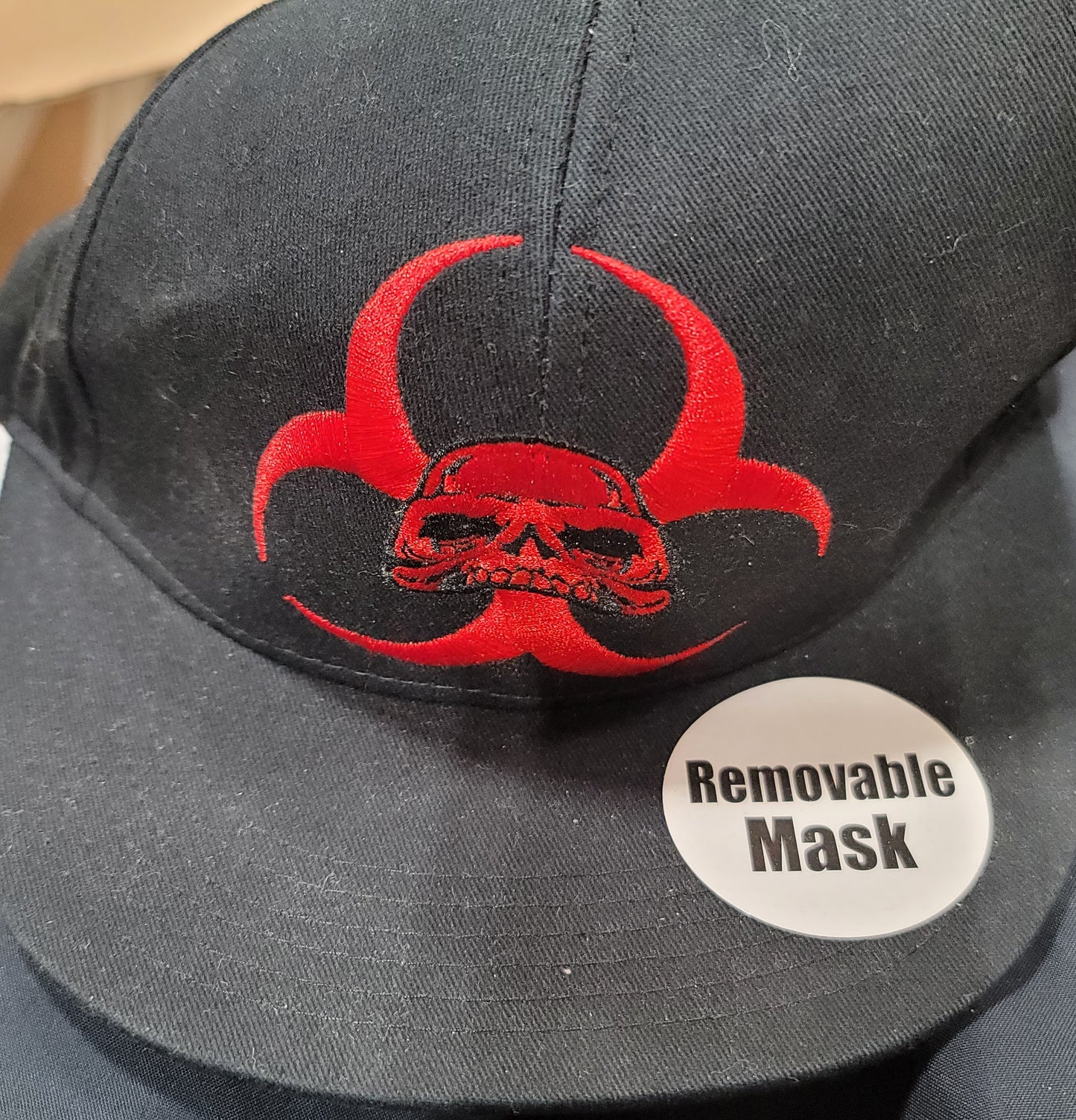 Masked hat with mask