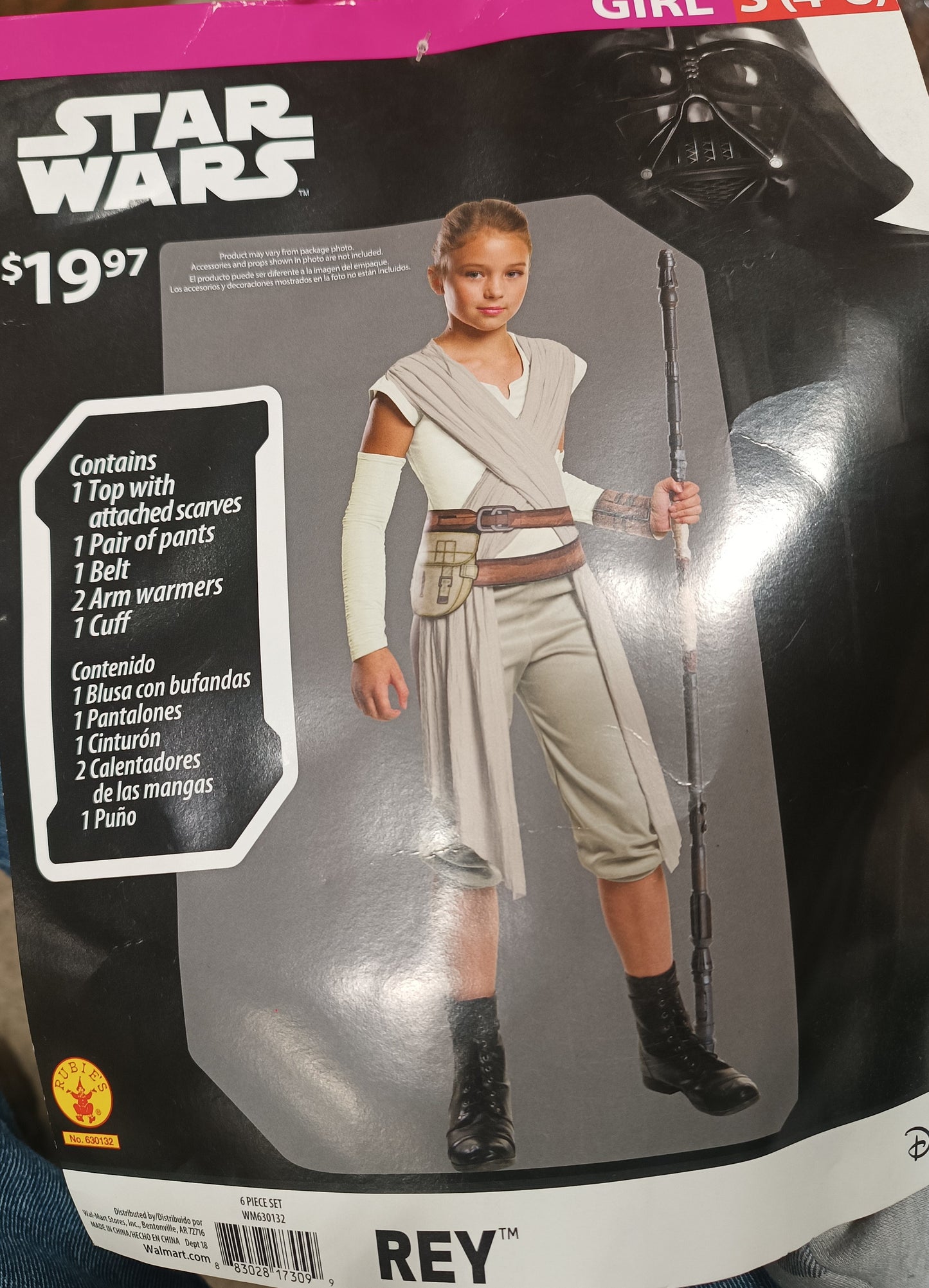 Star Wars Rey Girl S 4-6