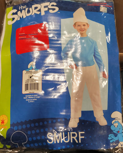 Smurf Adult Costume small 4-6