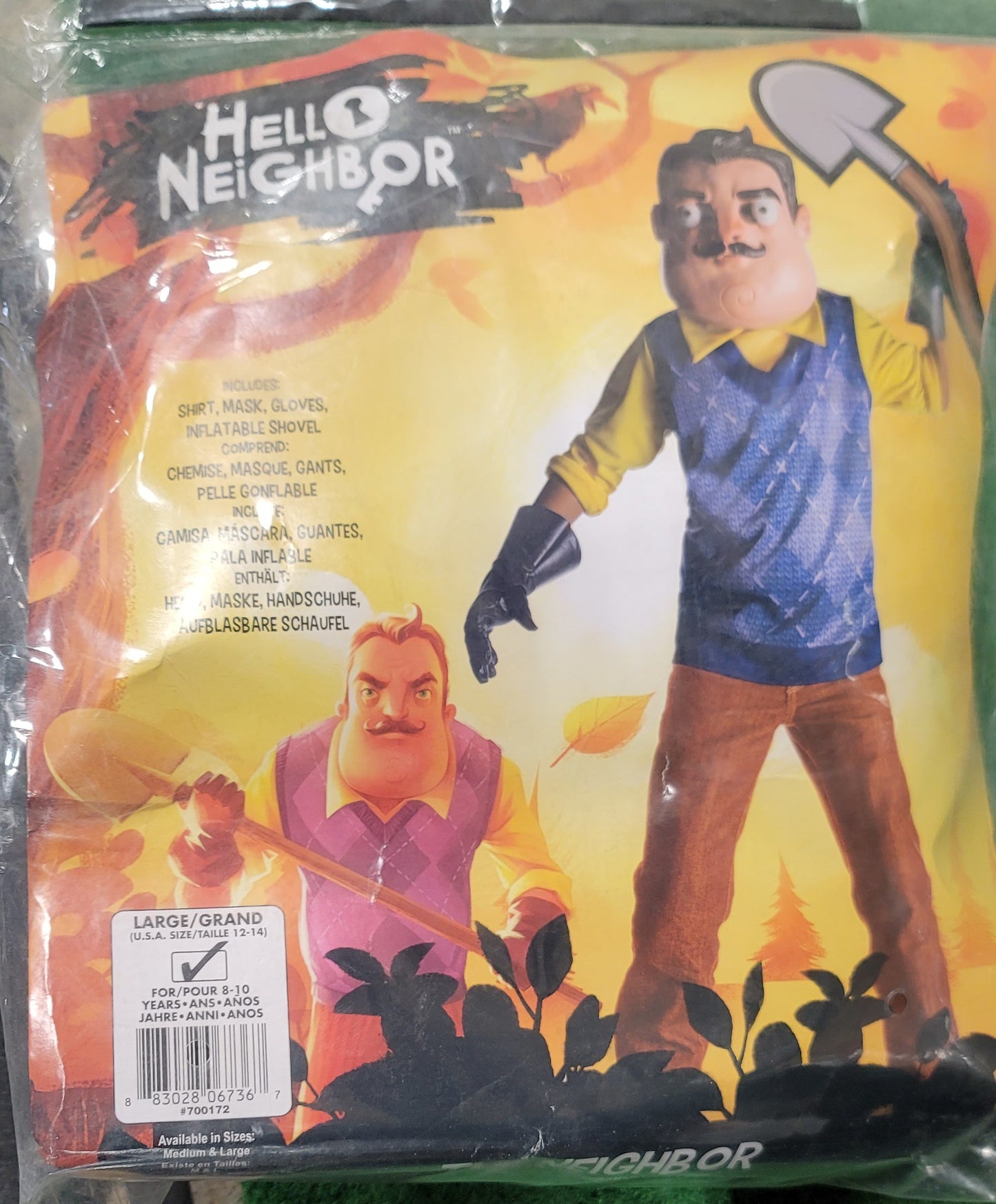 The neighbors Child Costume large 12-14