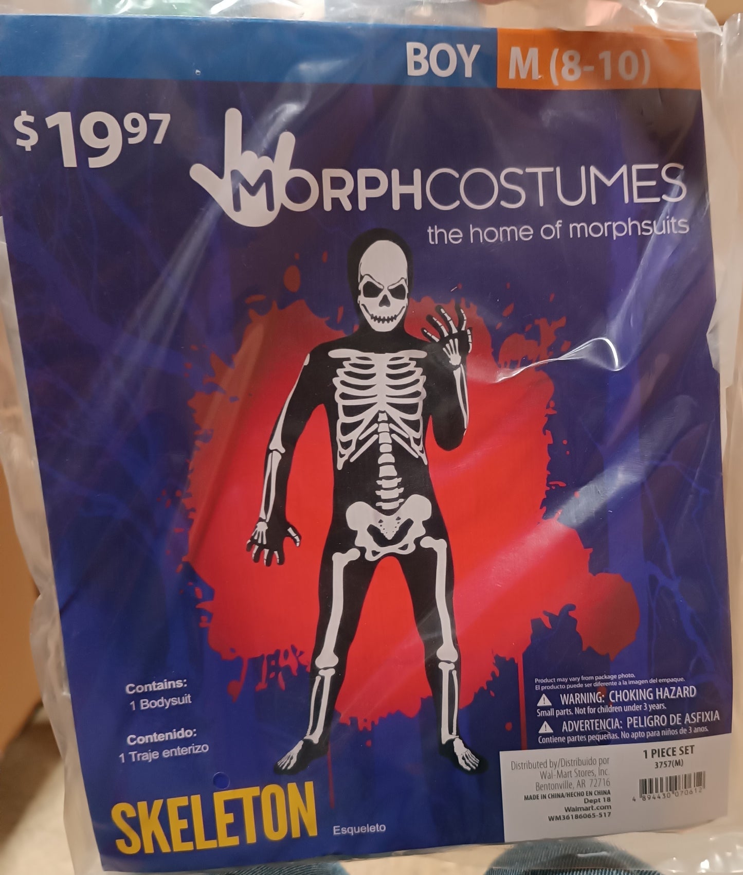 Morph costumes Skeleton