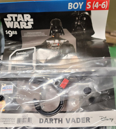 Darth Vader boy Costume S 4-6