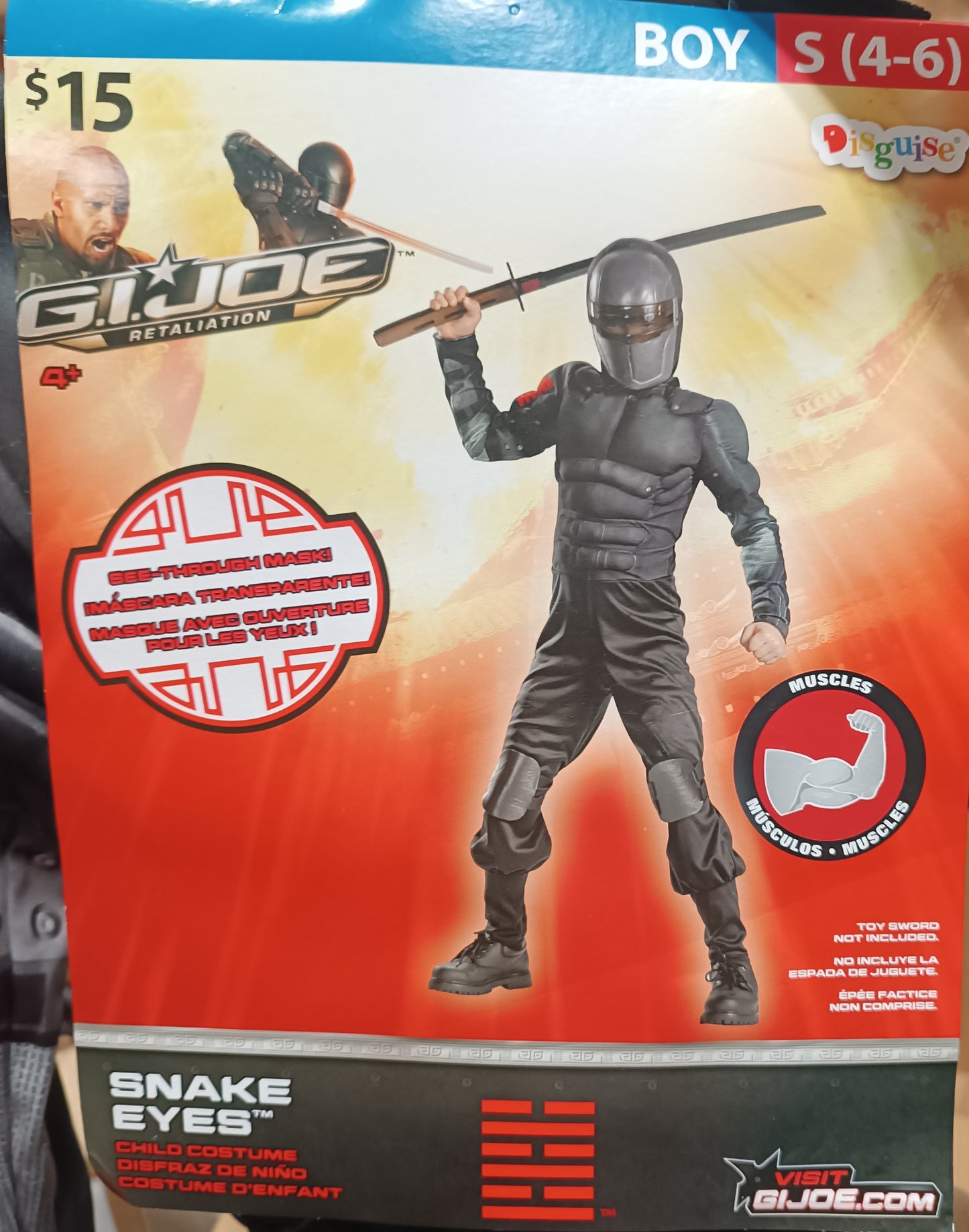 Snake eyes See-Through Mask