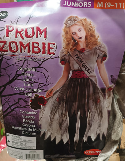 Prom Zombie Costume – Juniors Medium (9–11)