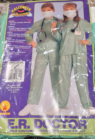 E.R. Doctor  Child Costume  large 12-14