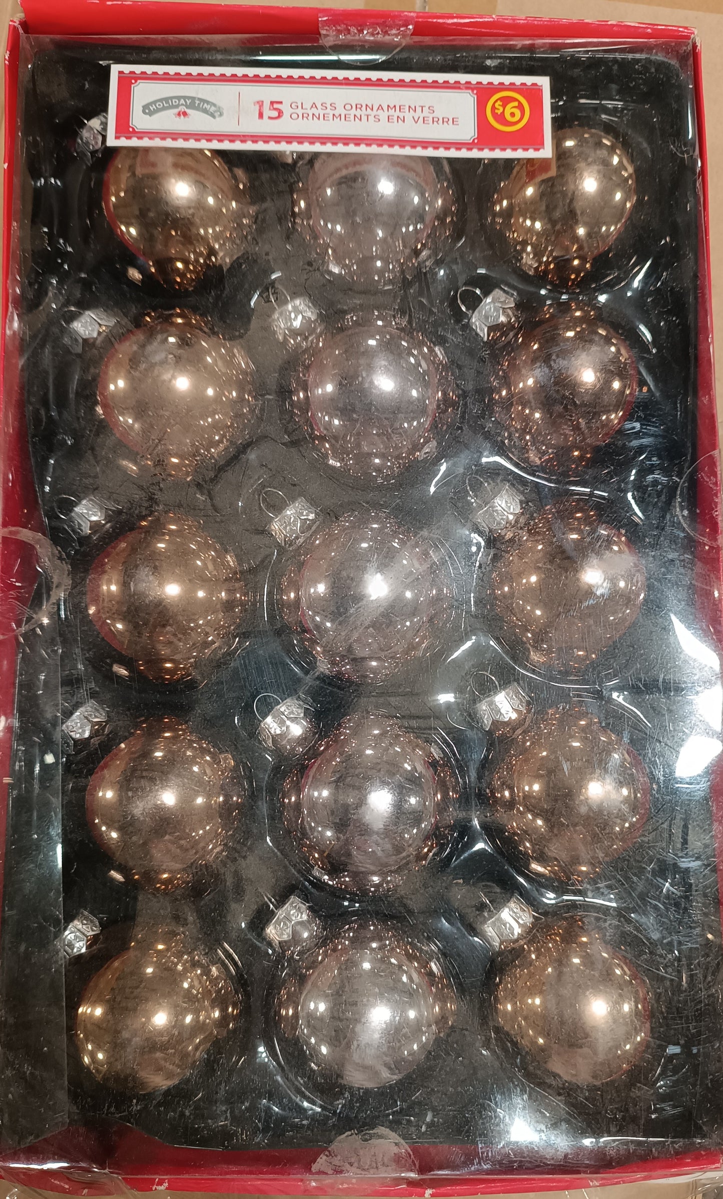 15 Glass Ornaments