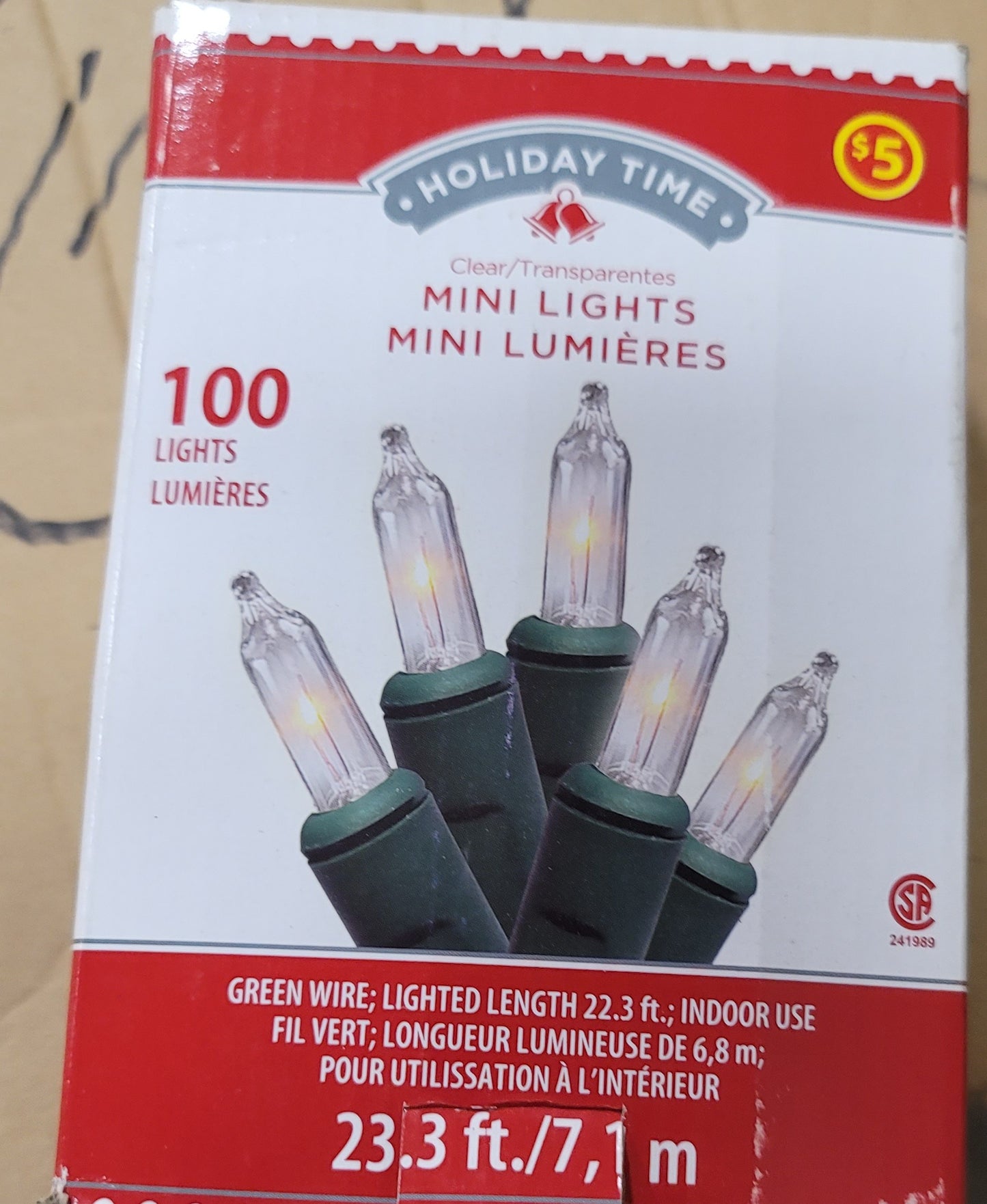 Holiday time mini lights
