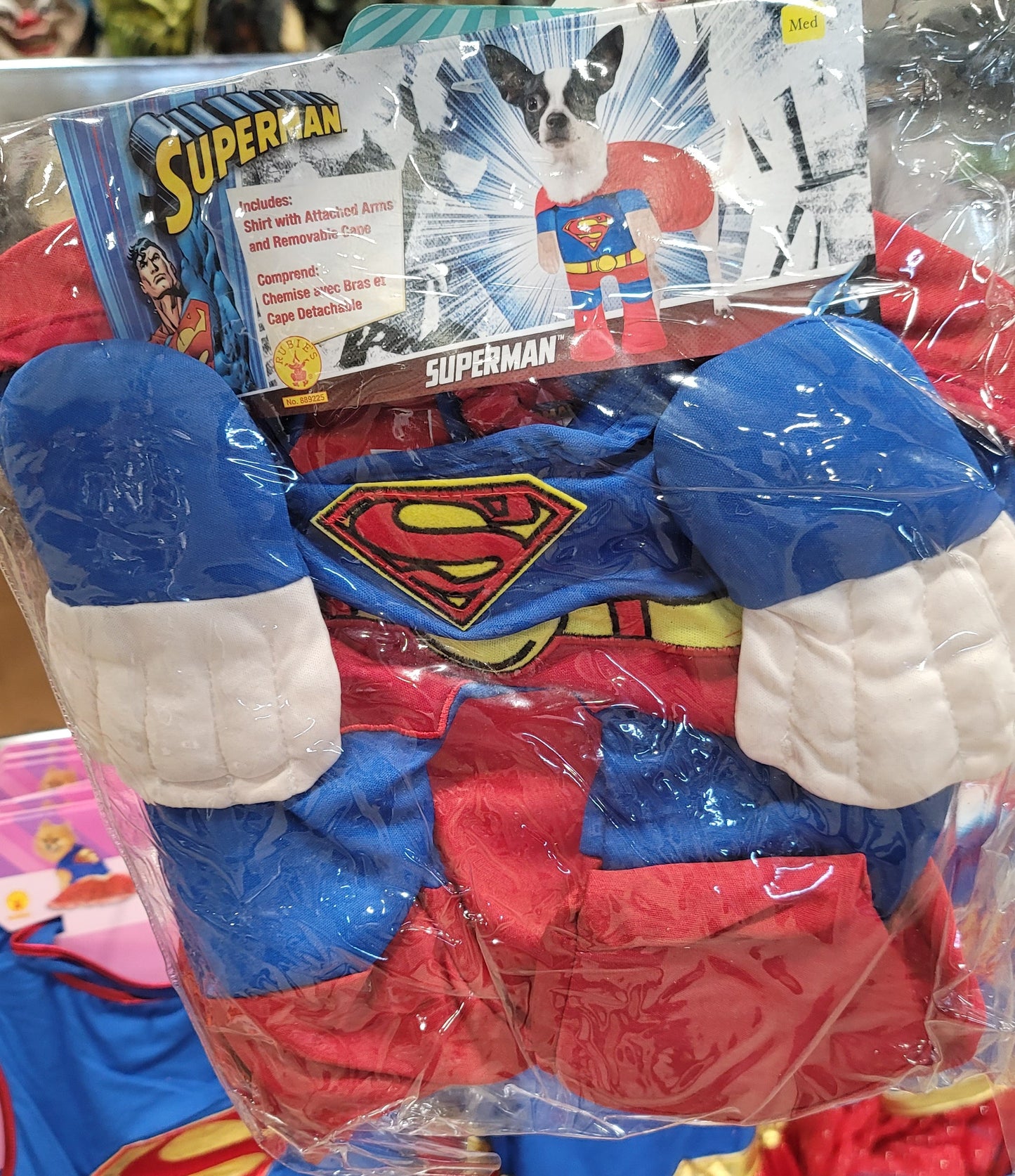SUPERMAN Pet Costume med
