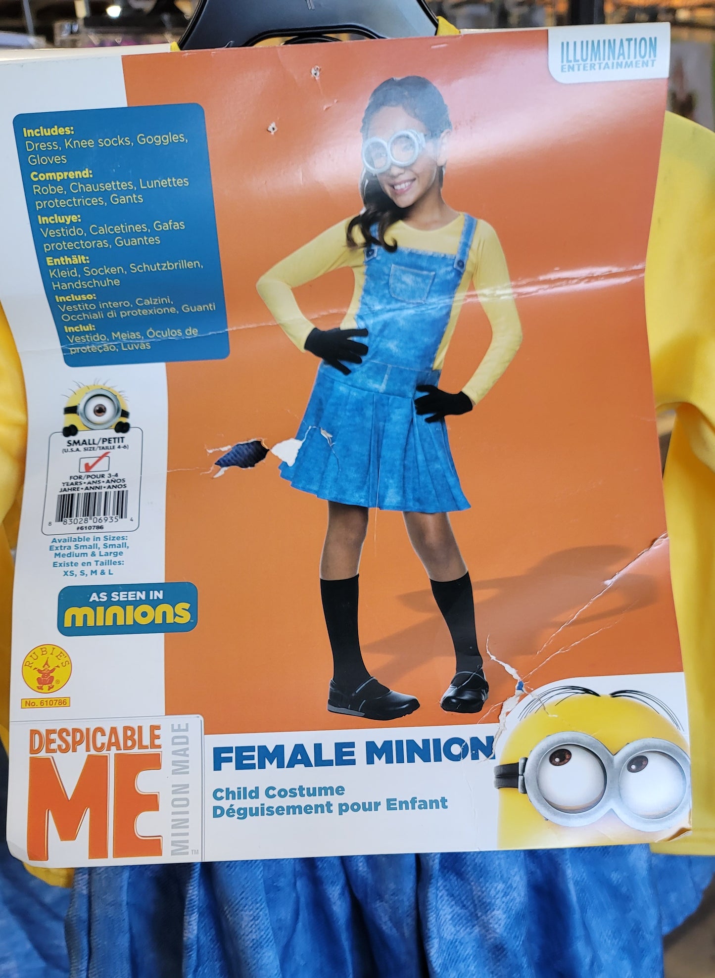 FEMALE MINION small