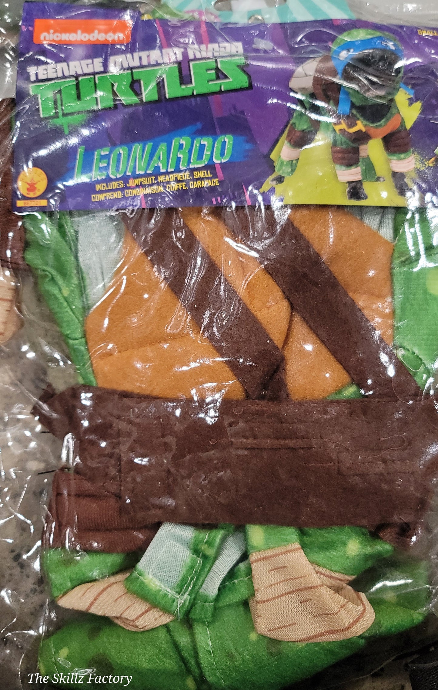 TMNT Leonardo Pet Costume- SMALL