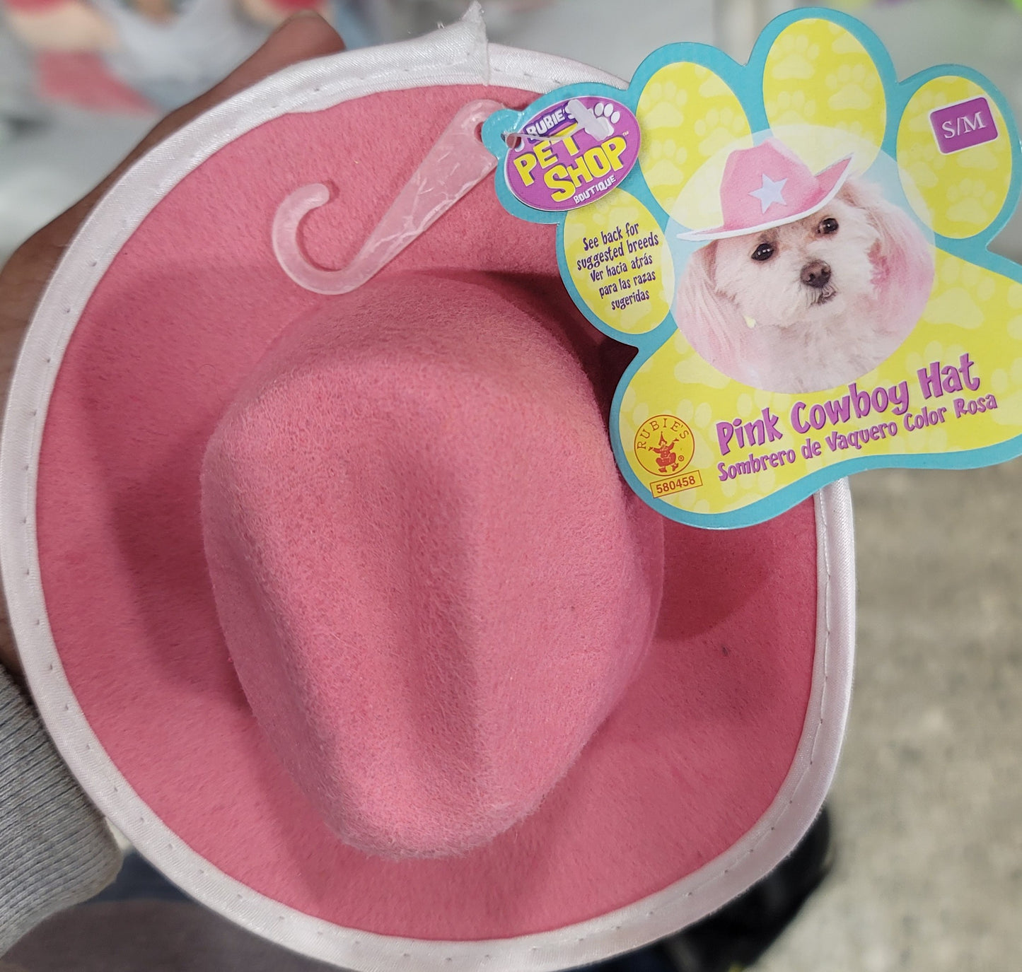 Pink COWBOY HAT S/M