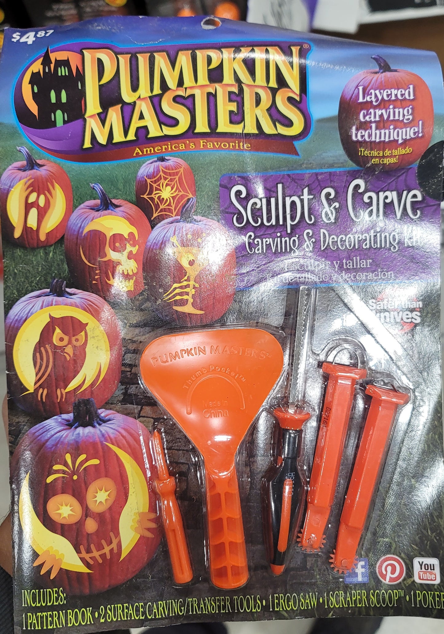 PUMPKIN MASTERS Sculpt & Carve