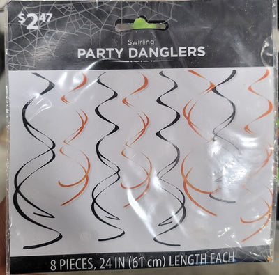 Swirling PARTY DANGLERS