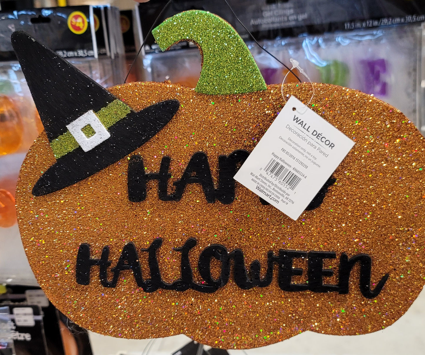 HAPPY HALLOWEEN WALL DECOR 60552