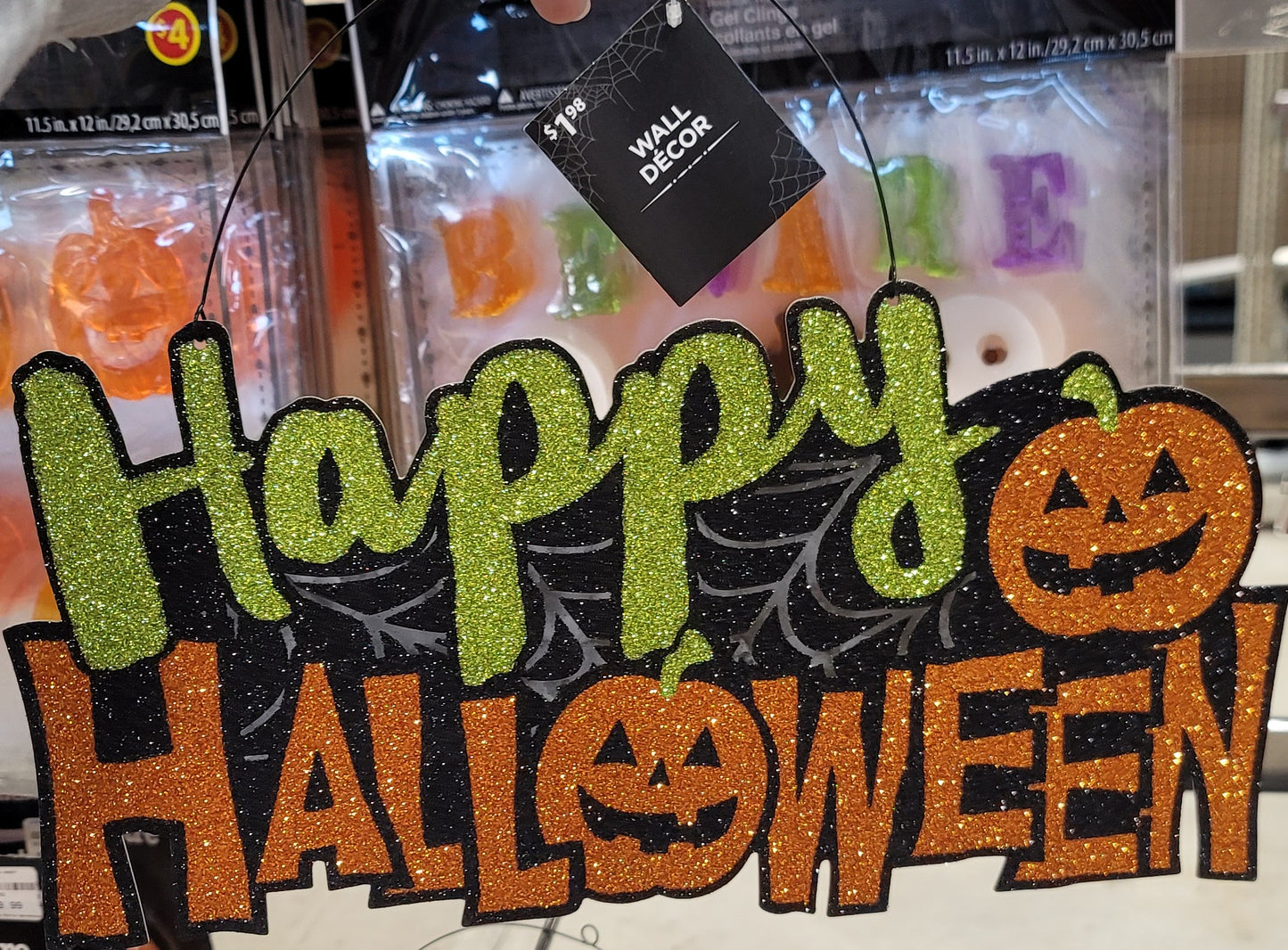 Happy Halloween  WALL DECOR 50008