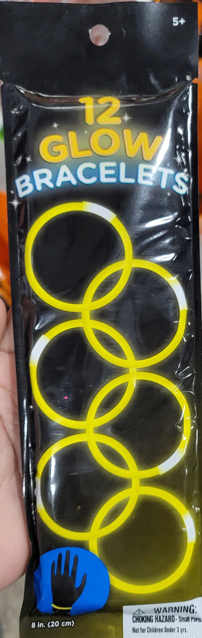 12 GLOW BRACELETS