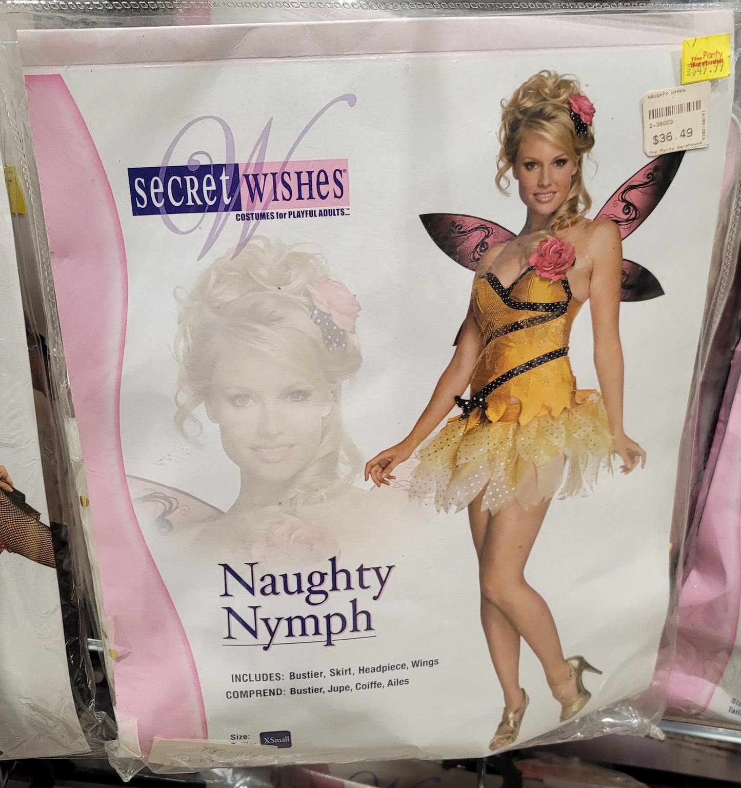Secret WISHES Naughty Nymph Xsmall