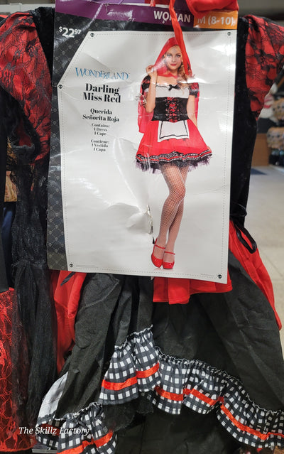 WONDERLAND Darling Miss Red M(8-10)