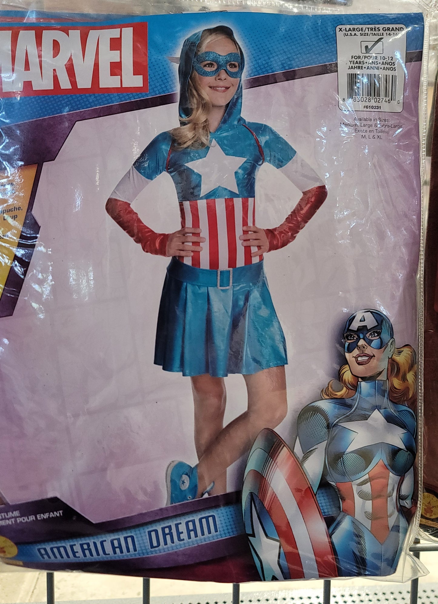 American Dream Child Costume X Large