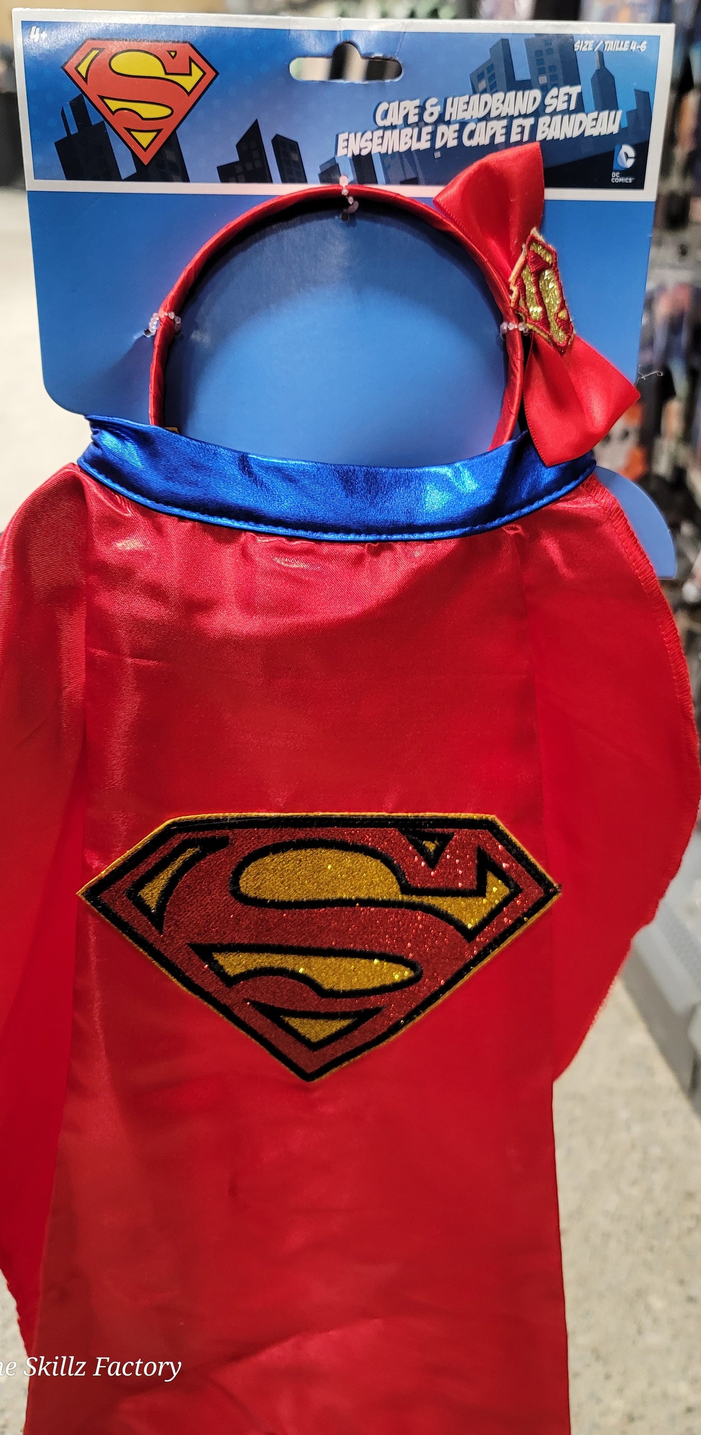 Superman CAPE & HEADBAND SET