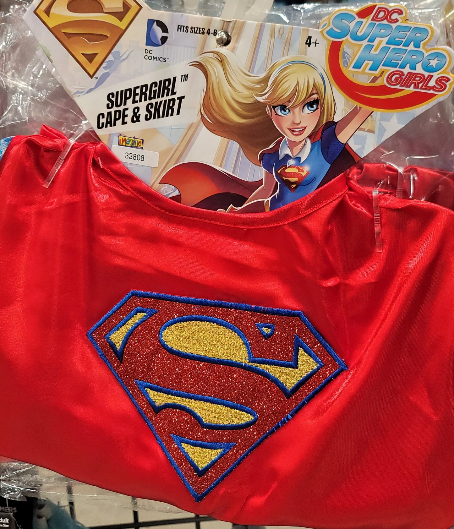 SuperGirl CAPE & SKIRT 33808