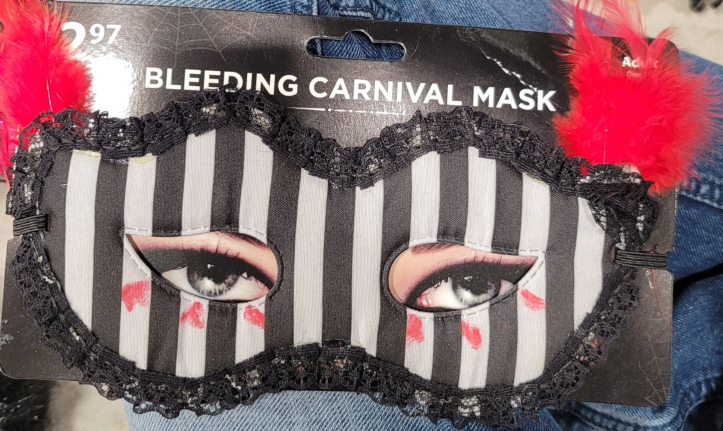 BLEEDING CARNIVAL MASK