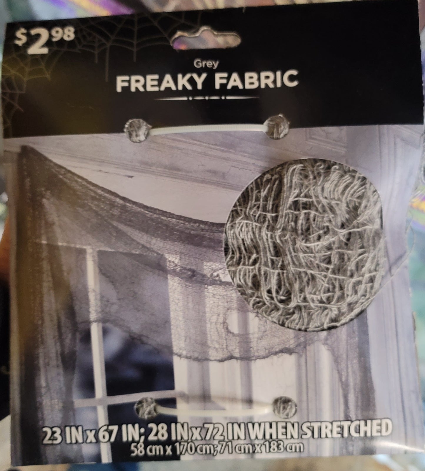 Grey FREAKY FABRIC