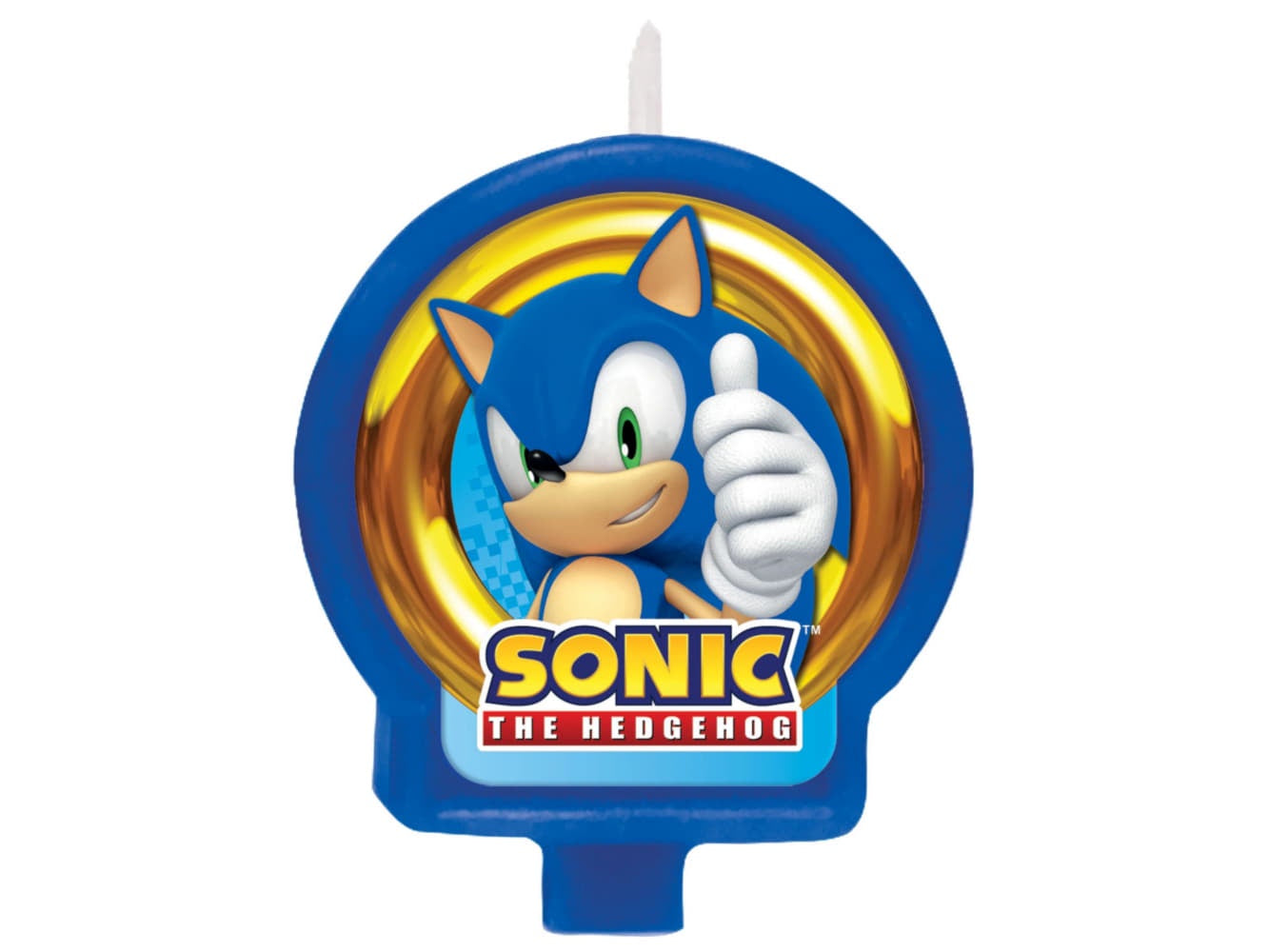 Sonic Birthday Candle
