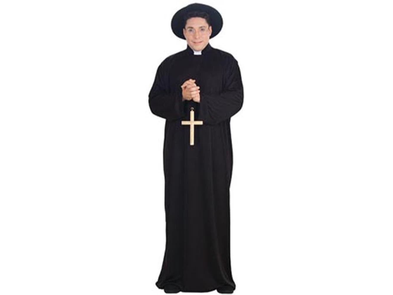 Adult Priest Costume-Plus Size