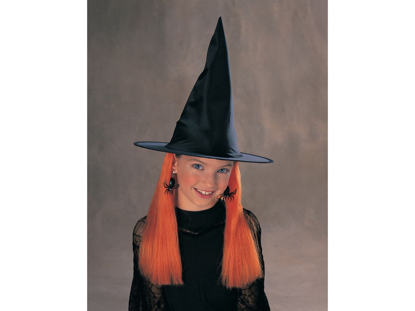 Child Witch Hat With Orange Hair