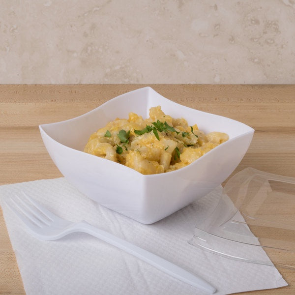 Wavetrends White 80Z Serving Bowls-4Pk