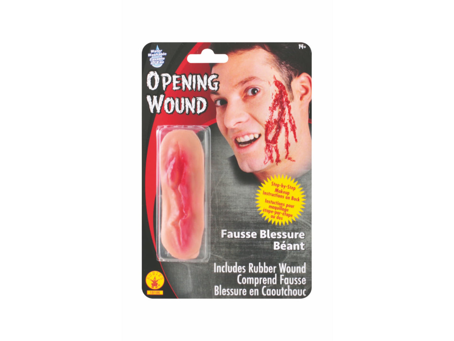 Opening Wound Latex Prosthetic